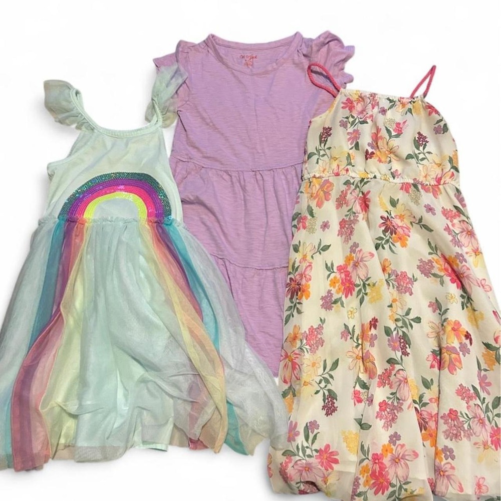 Girls Size 7 Dress Bundle